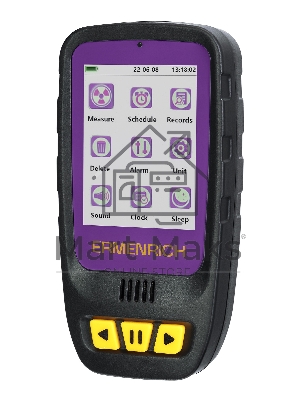 Дозиметр Ermenrich Ping RD40 фиолетовый/черный (84640)