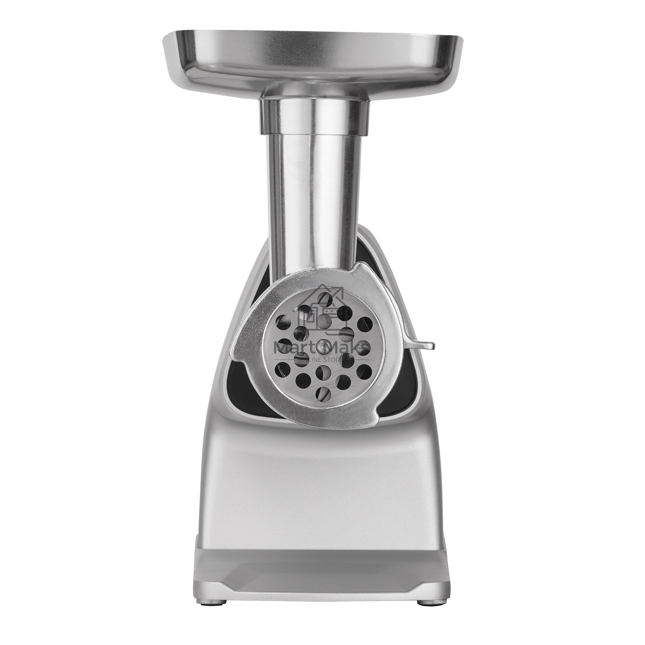 Мясорубка электрическая Korting KMG 0604 X 2500 Вт, 8 насадок, производительность 3.5 кг/мин, защита от перегрева, реверс, серебристый