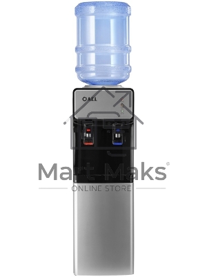 Кулер AEL LD-AEL-92c напольный, электронный, серебристый/черный