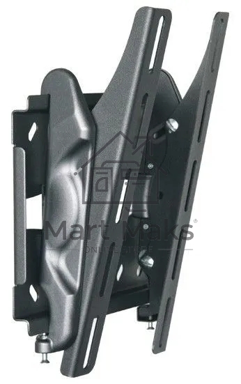 Кронштейн для телевизора Holder LCDS-5010 черный металлик, настенный, наклон