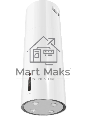 Вытяжка островная Maunfeld Lee Isla 39 белый, 38 см, 1000 куб. м/ч, 52 дБ (sensor)