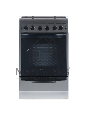 Плита газовая Gefest ПГ 5100-02 0004 серебристый, конфорок 4 шт, духовка 52 л, 50 см x 85 см x 58.5 см