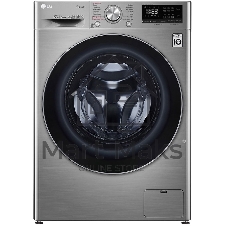 Стиральная машина LG F4V5VYP2T серебристый, загрузка фронтальная 9 кг, 1400 об/мин, класс A