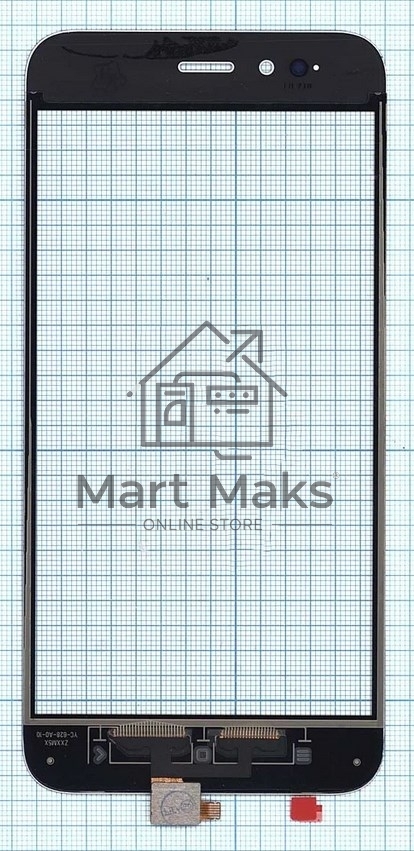 Сенсорное стекло (тачскрин) для Xiaomi Mi A1 / Mi 5X, белое