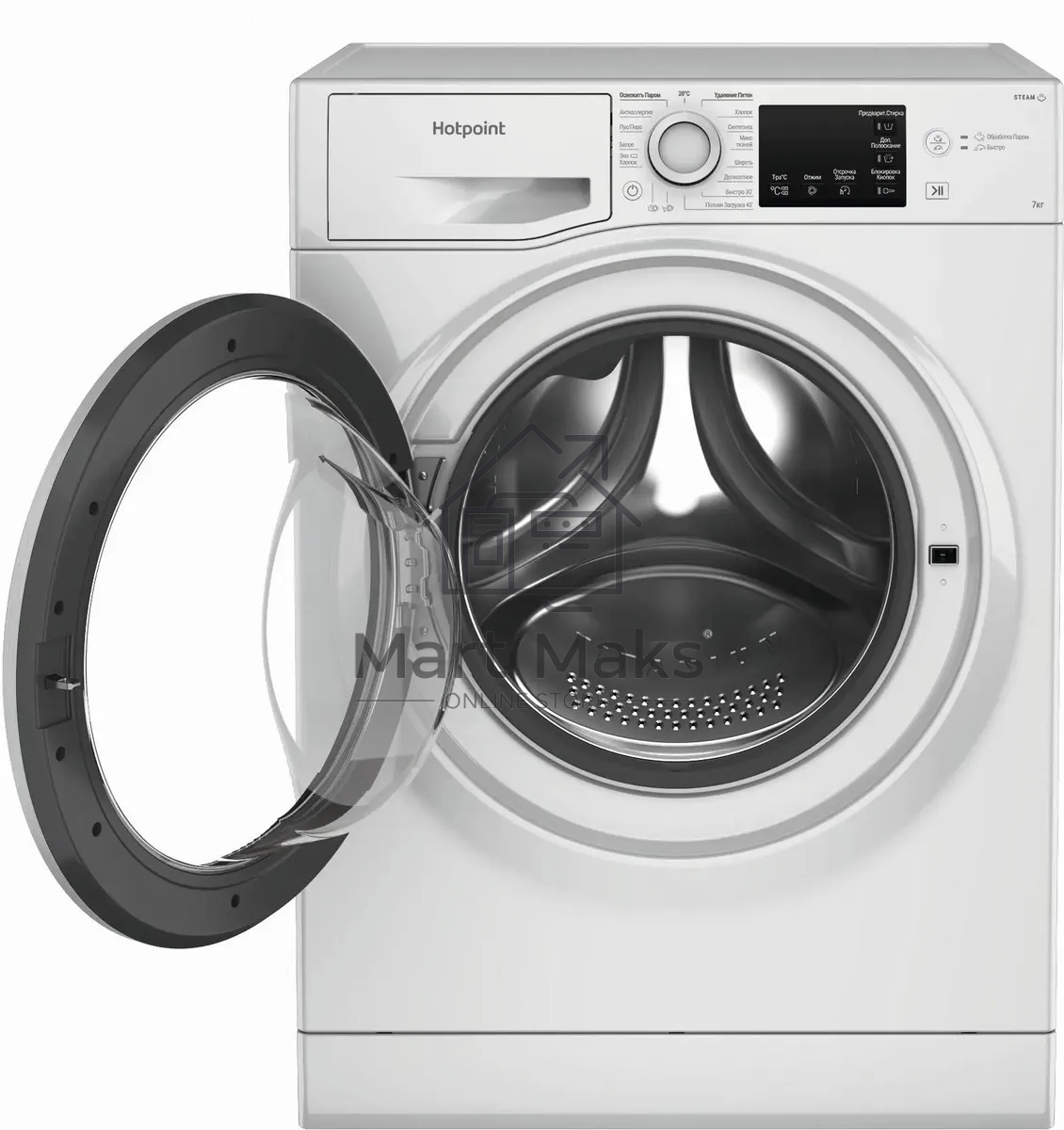 Стиральная машина Hotpoint NSB 7225 WV RU белый, загр. фронтальная макс.: 7 кг 1200 об/мин класс: А+++