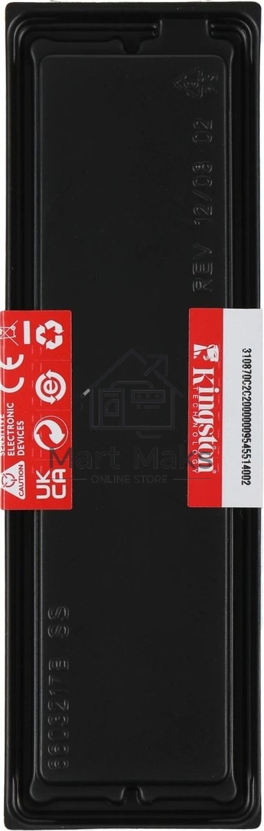 Оперативная память Kingston ValueRAM, DDR4, 8Gb (1x8Gb), 3200MHz, CL22, DIMM