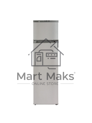 Холодильник Бирюса M424 металлик двухкамерный 170/35л морозилка сверху