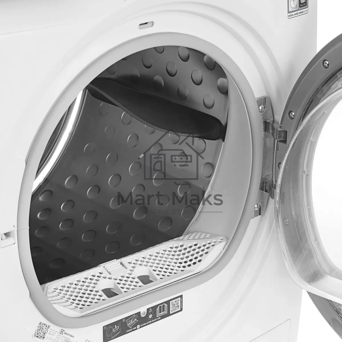 Сушильная машина Electrolux EW7D283VE белый, 8 кг, сушка - конденсационная (тепловой насос), программ - 13, 59.6 x 85 x 63.8 см (пан.англ.)