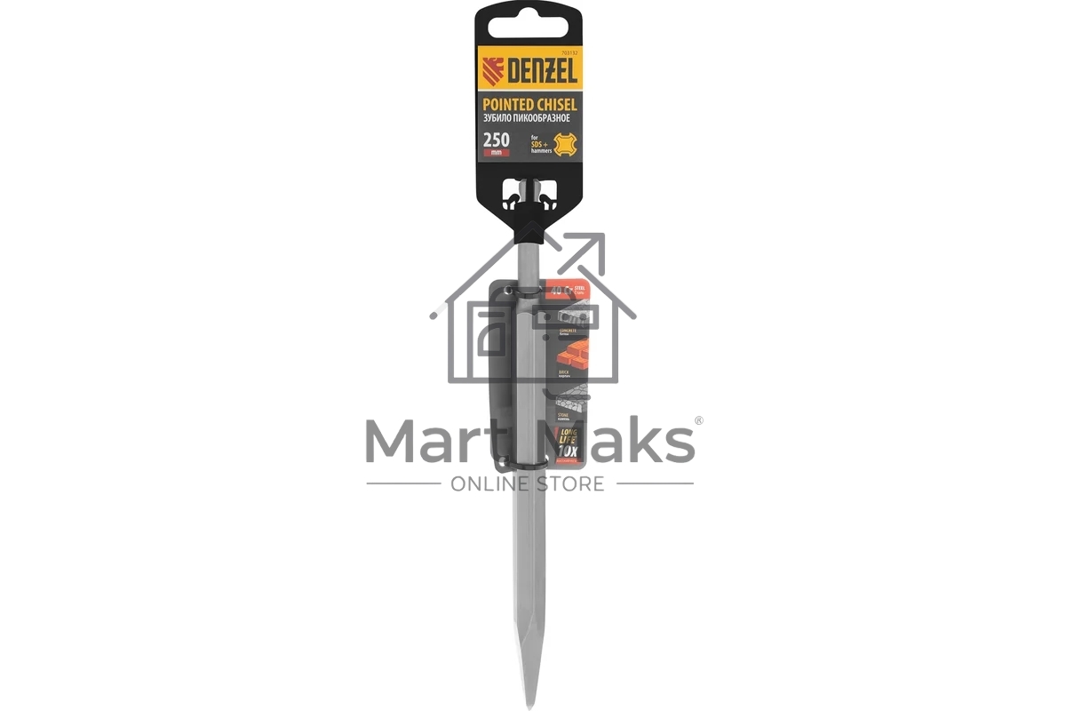 Пика Denzel 14 х 250 мм, 40Cr, SDS PLUS