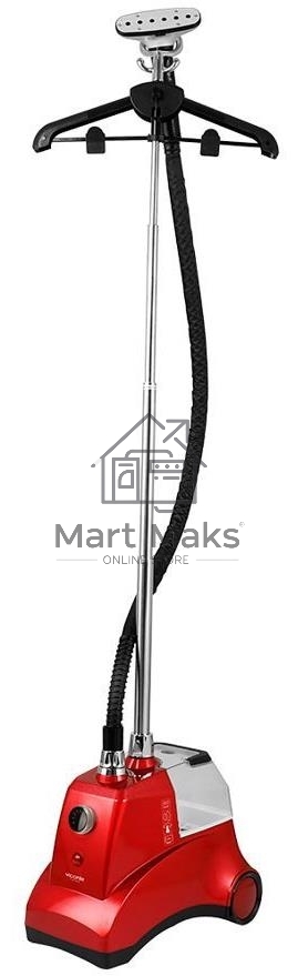 Отпариватель Viconte VC-114 красный, 2800 Вт, 45 г/мин, 3300 мл