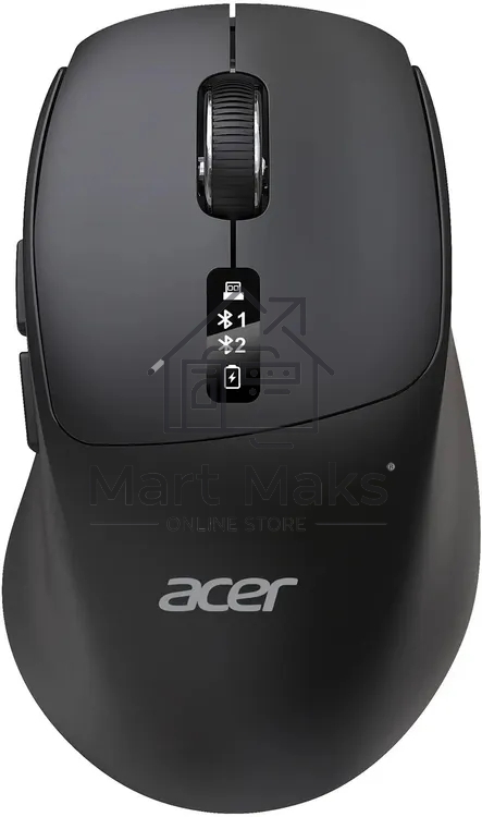 Мышь Acer OMR503 черный оптическая 3200dpi беспров. BT/Radio USB (ZL.MCE11.01B)