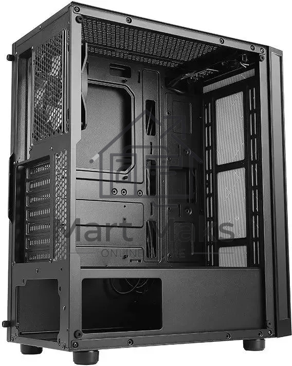 Компьютерный корпус Azza Spectra черный без БП ATX 7x120mm 2x140mm 2xUSB2.0 1xUSB3.0 audio bott PSU