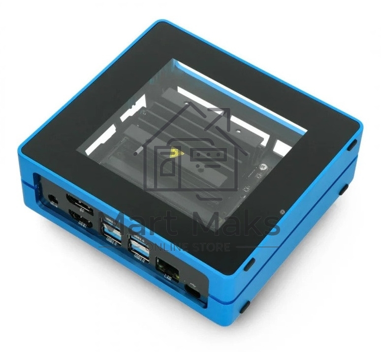 Корпус для одноплатного микрокомпьютера Seeed Re_Computer Case / Most Compatible Enclosure for popular SBCs including ODYSSEY - X86J4105, Raspberry Pi, BeagleBone and Jetson Nano.