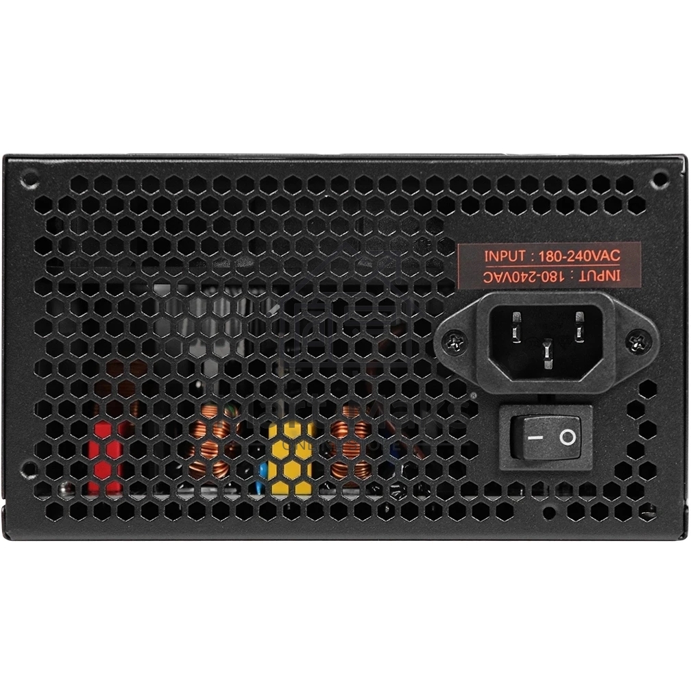 Блок питания Digma DPSU-600W-WH RTL, 600Вт, 80 PLUS, 120мм, черный