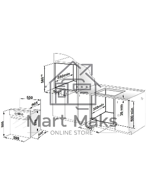 Духовой шкаф Gefest DA 622-03 RB1 22450000