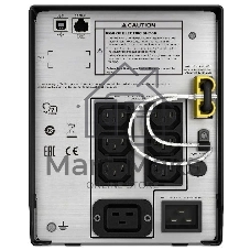 Источник бесперебойного питания APC Smart-UPS C SMC2000I/2000ВА/1300Вт/1 х IEC 320 C19 (компьютерная), 6 х IEC 320 C13 (компьютерная)