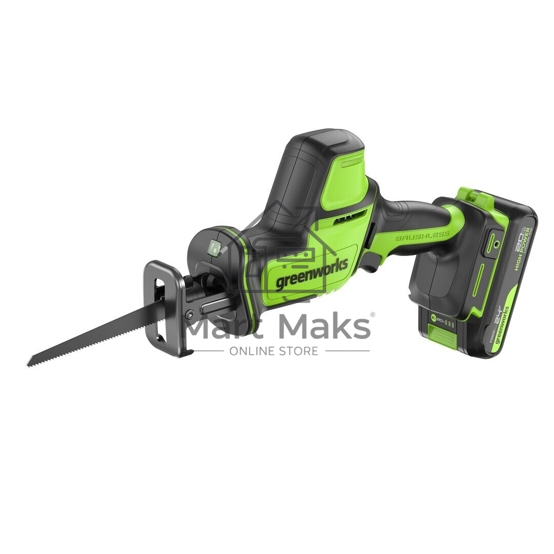 Сабельная пила Greenworks GPT-CRS-25 аккум. (1200507CUA)