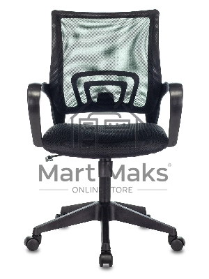 Кресло компьютерное Бюрократ CH-695N/BLACK спинка сетка черный TW-01, сиденье черный TW-11, механизм качания