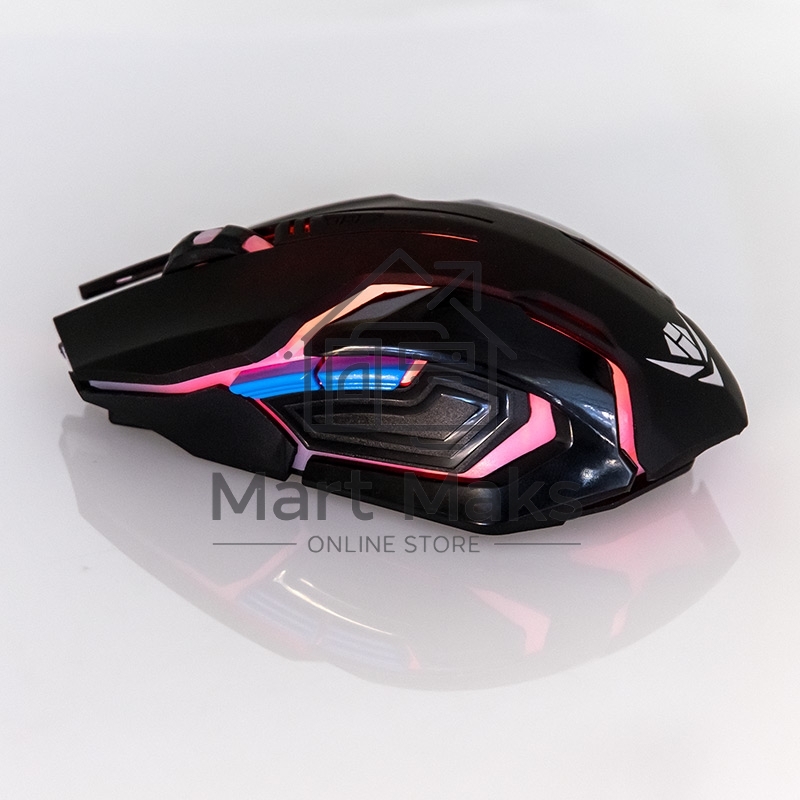 Мышь Dialog MROG-20UR Nakatomi Gaming RF 2.4G Optical - игровая, 6 кнопок+ролик, 7ми цветная подсветка