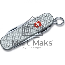 Нож перочинный Victorinox MiniChamp Alox (0.6381.26) 58мм 14 функций серебристый
