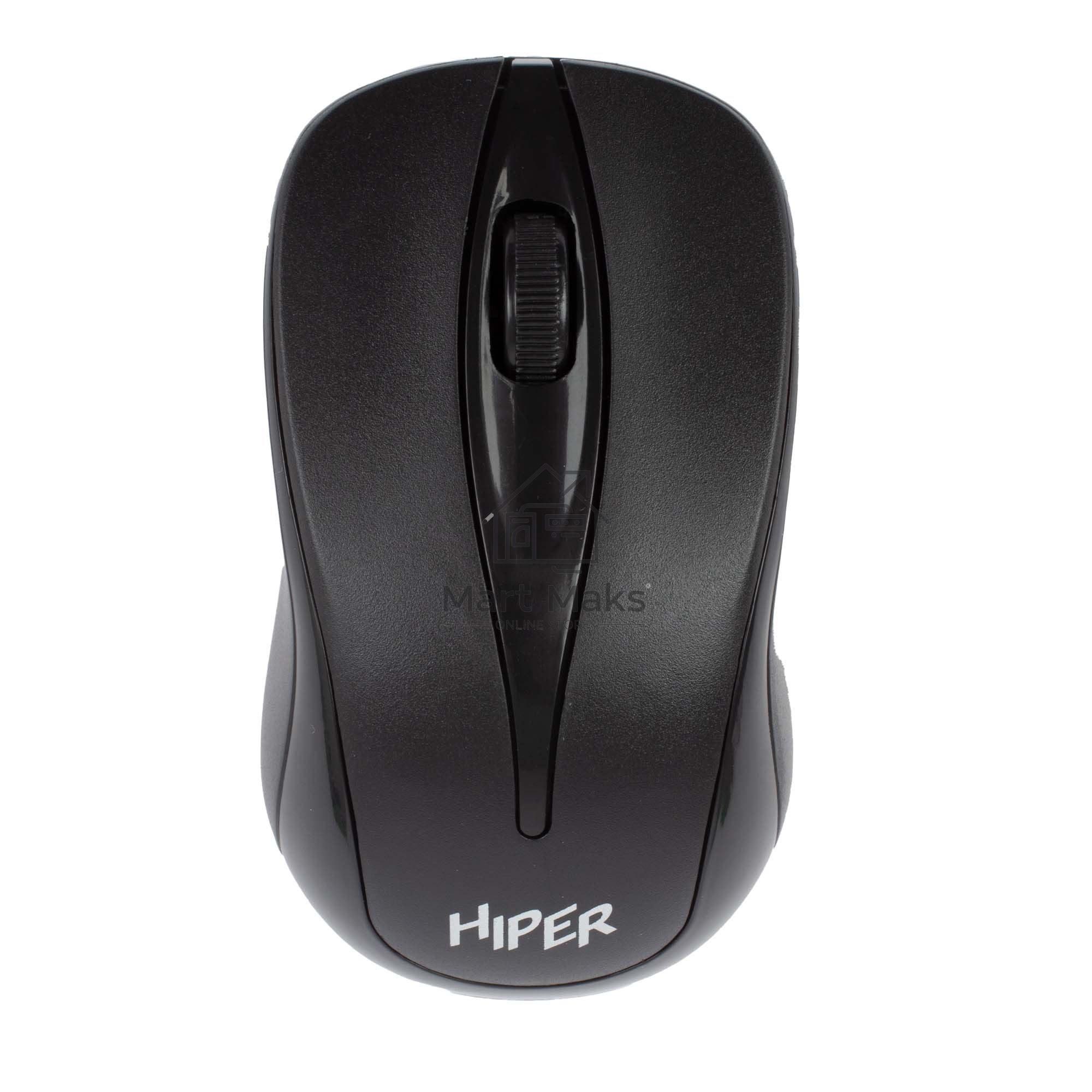 Мышь беспроводная HIPER HOMW-061 черный, 1000 dpi, радиоканал, USB, кнопки - 3