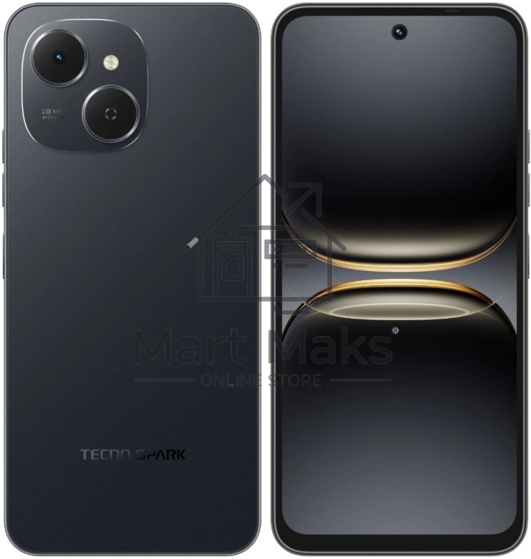 Смартфон Tecno Spark 40C 4/128Gb, черный