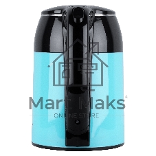 Чайник электрический BBK EK1709P черный/бирюзовый