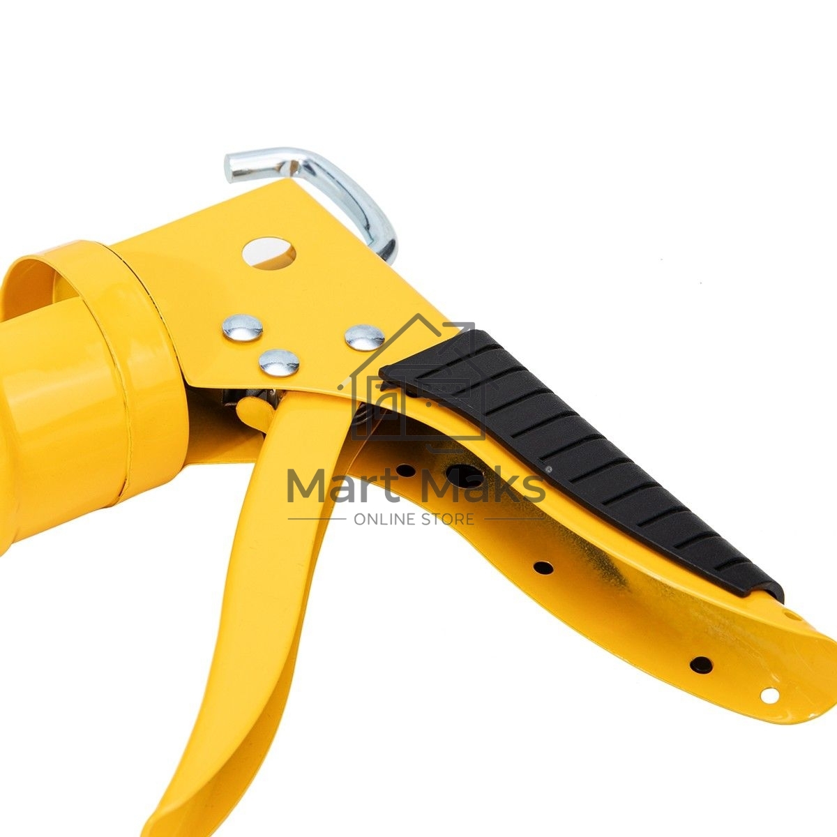 Пистолет для герметика Deli DL2350 Размер: 9 дюймов/230 мм. Сталь А3. Угол поворота 360.