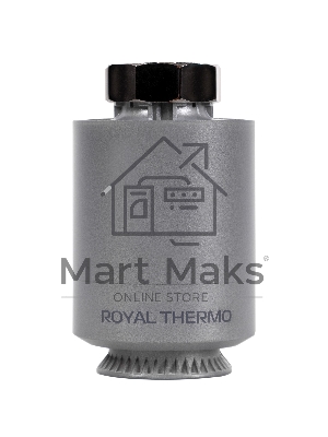 Термостат радиаторный электронный Royal Thermo Smart Heat, серебристый