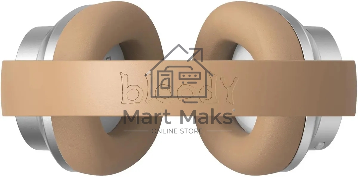 Беспроводные/проводные наушники A4Tech Bloody MH390 хаки, накладные, Bluetooth + проводной