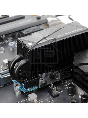 Радиатор для SSD Thermalright HR-10-2280-PRO-BL черный алюминий Ret