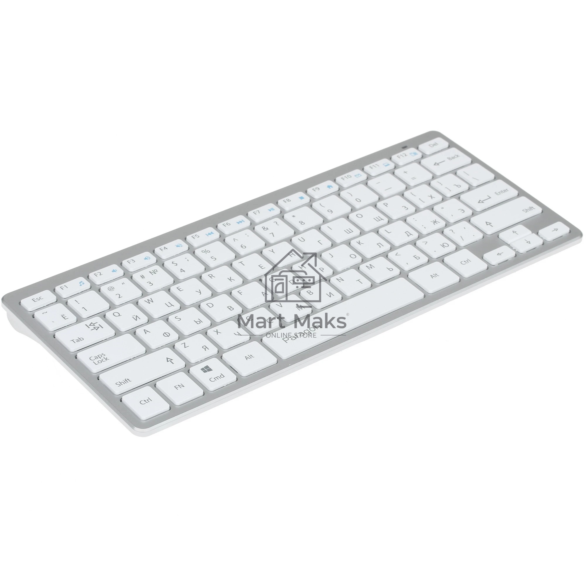 Комплект клавиатура+мышь Qumo Paragon K15/M21 беспроводной, USB, 1600 DPI, белый