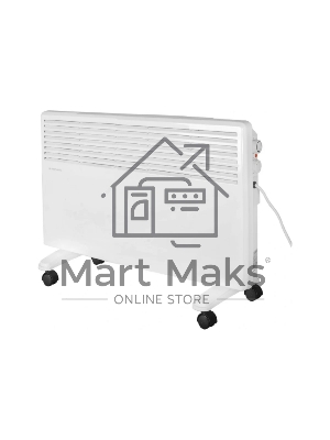 Конвектор Eurolux ОК-EU-2000 белый, 2000 Вт, 25 м2, термостат