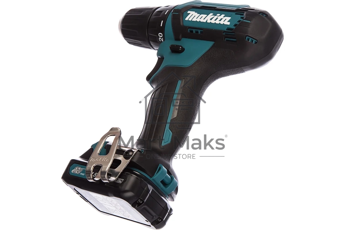 Дрель-шуруповерт Makita DF333DWYE Аккумуляторная, Кейс