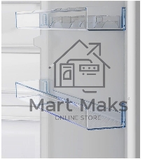 Холодильник Beko B3R0CNK402HG серый, двухкамерный, 257/100 л., морозилка снизу, No Frost