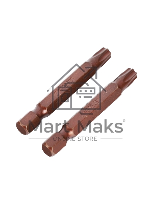 Бита EDGE by PATRIOT T30, сталь S2, длина 50 мм, 2шт в блистере