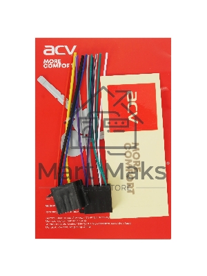 Автомагнитола ACV AVS-912BR 1DIN 4x50Вт