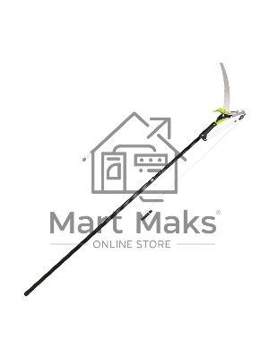 Выдвижная шестопильная пила и секатор Deli DL580511, 2 шкива, сталь SK5, длина лезвия 290 мм, телескопическая рукоятка