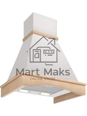 Вытяжка каминная Elikor Вилла 60П-650-П3Л белый, 60 см, 650 м³/ч, 36 дБ