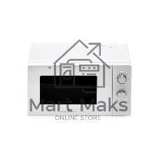 Микроволновая печь General Electronics GE MS120W белая, 20 л, 700 Вт, переключатели — поворотный механизм