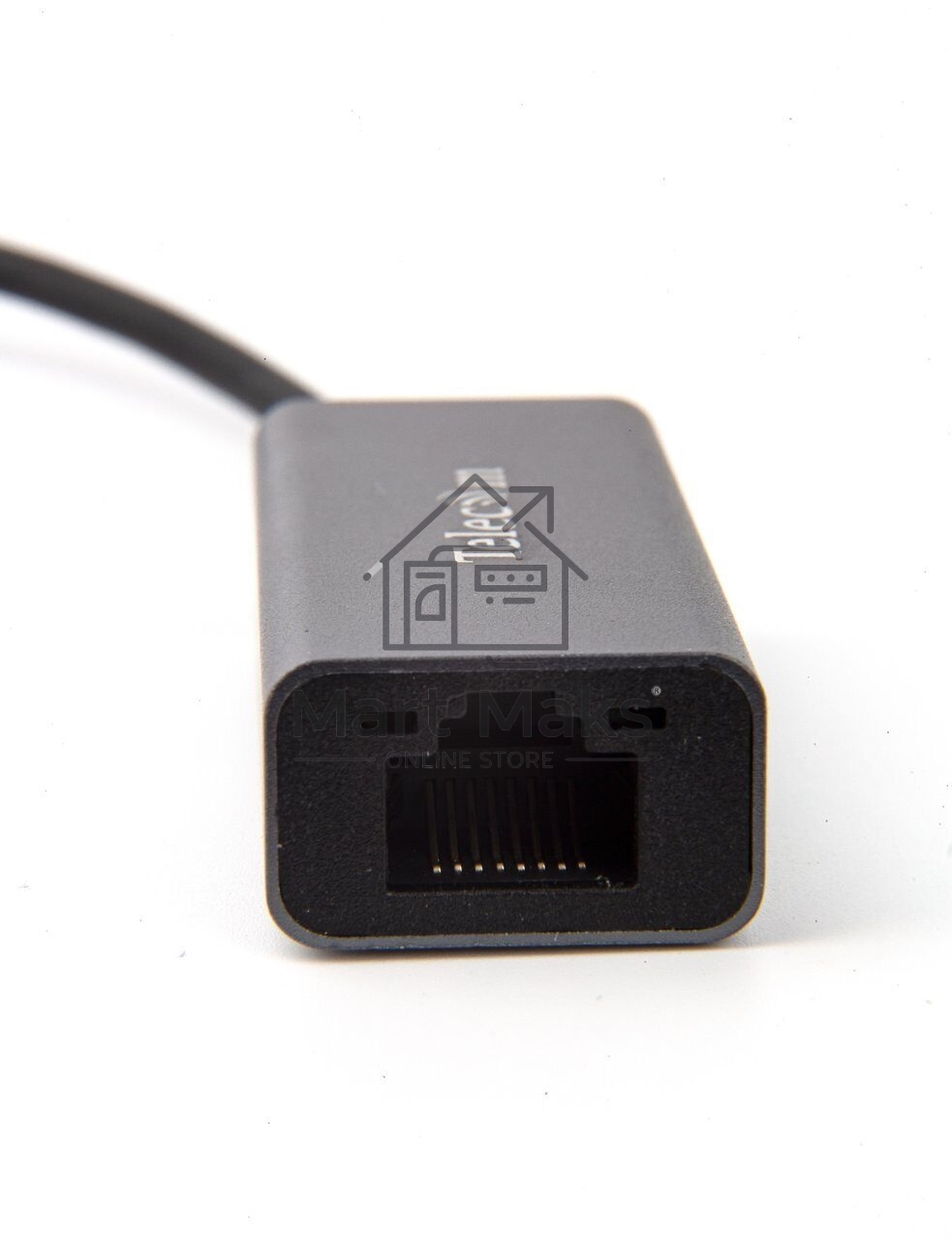 Кабель-переходник USB 3.0 (Am) --> LAN RJ-45 Ethernet 1000 Mbps, Aluminum Shell,Telecom <TU312M>
