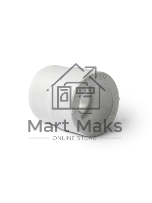 Муфта переходная ВН 90 х 63 полипропиленовая PPR белая PRO AQUA