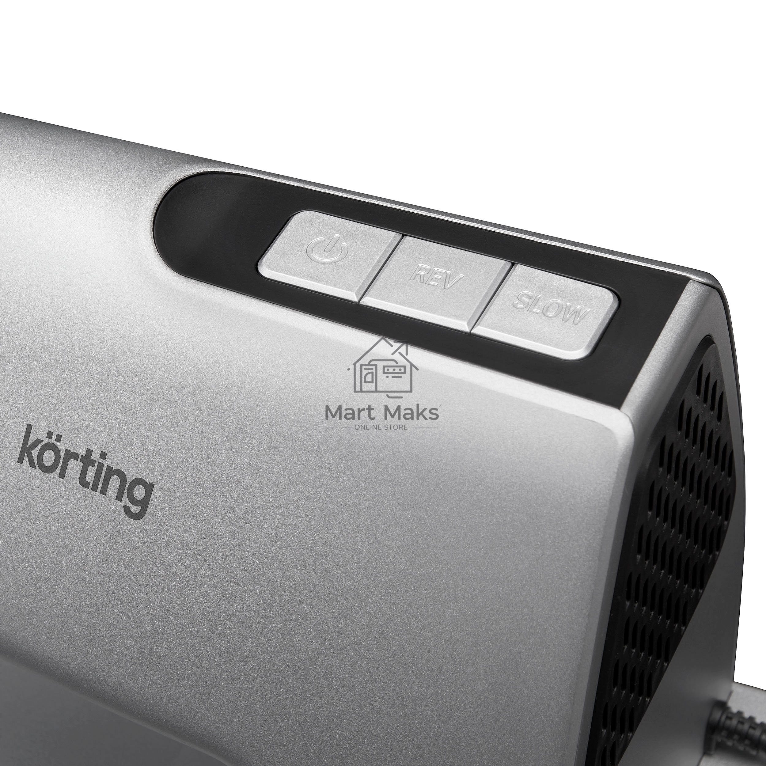 Мясорубка электрическая Korting KMG 0604 X 2500 Вт, 8 насадок, производительность 3.5 кг/мин, защита от перегрева, реверс, серебристый