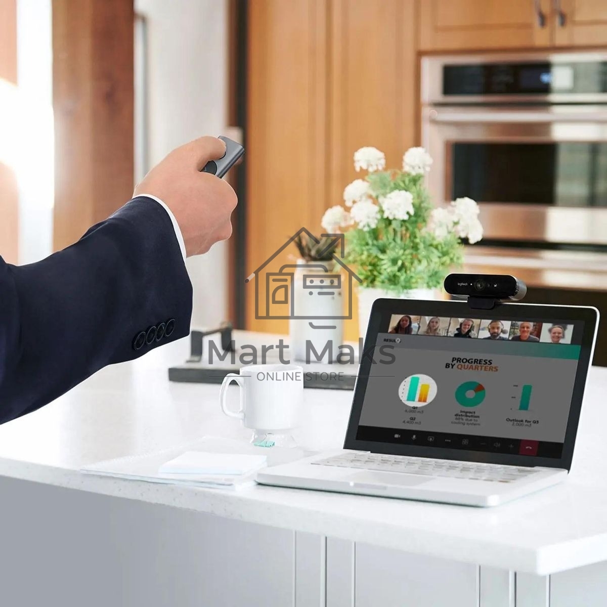 Презентер Logitech Spotlight R-R0011 серый, Bluetooth, кнопки - 3