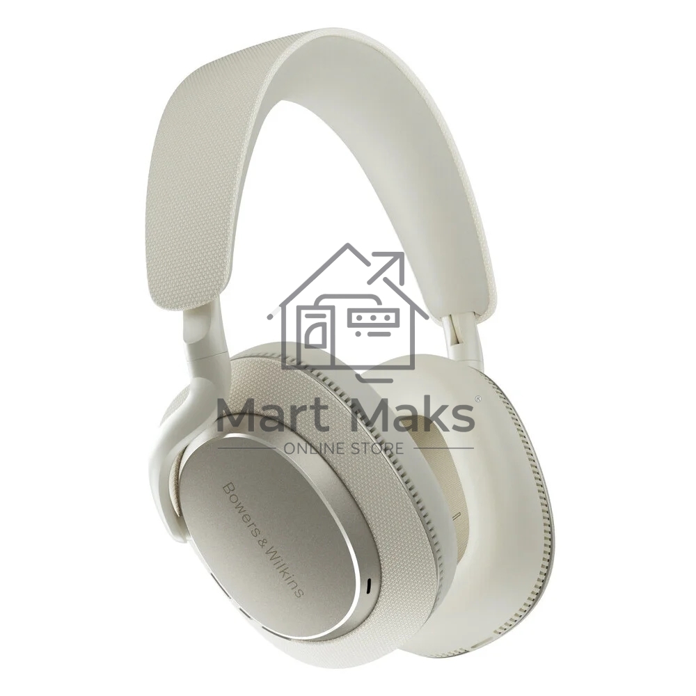 Беспроводные/проводные наушники Bowers & Wilkins Px7 S3 Canvas White, полноразмерные, Bluetooth + проводной, активное шумоподавление, до 30 ч