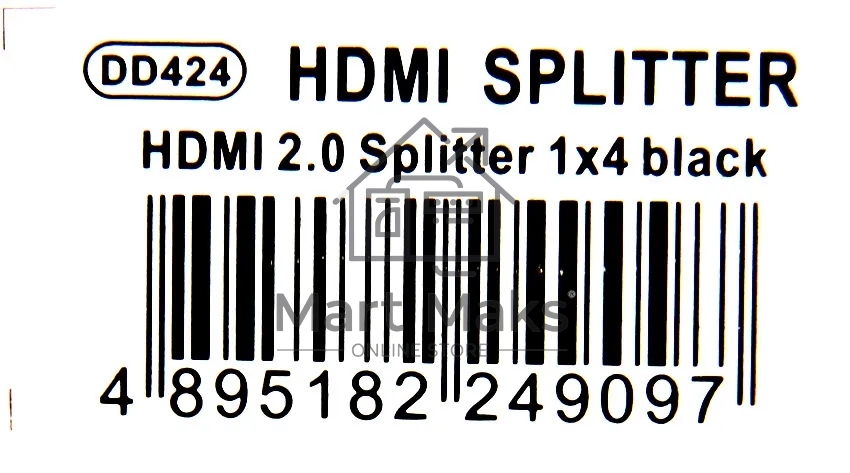 Разветвитель HDMI 1X4 DD424 VCOM