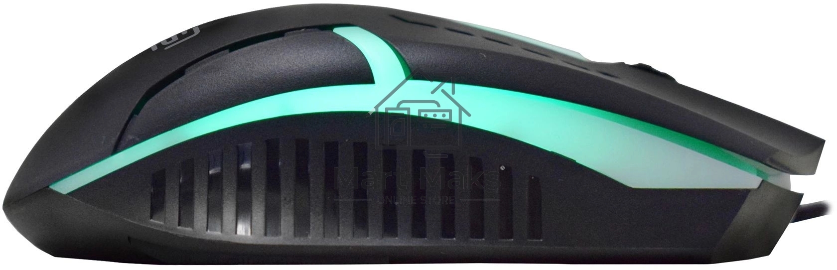 Мышь проводная Oklick 398G черный, 2400 dpi, USB, кнопки - 4