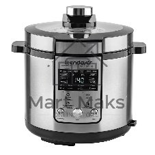 Скороварка-мультиварка электрическая Endever Vita-150 стальной, 1200 Вт, 6 л, 14 авторежимов работы, книга рецептов
