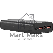 Портативный аккумулятор Digma DGPF20A 20000mAh QC3.0/PD3.0 22.5W 3A 2xUSB-A/USB-C черный