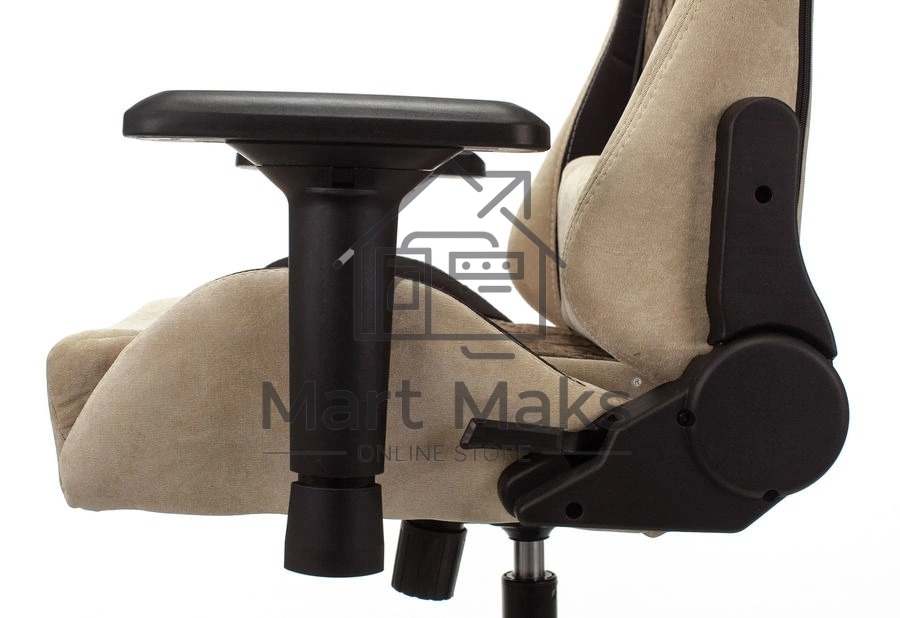 Кресло игровое Бюрократ VIKING 7 KNIGHT BR FABRIC коричневый текстиль/эко.кожа крестовина металл/пластик